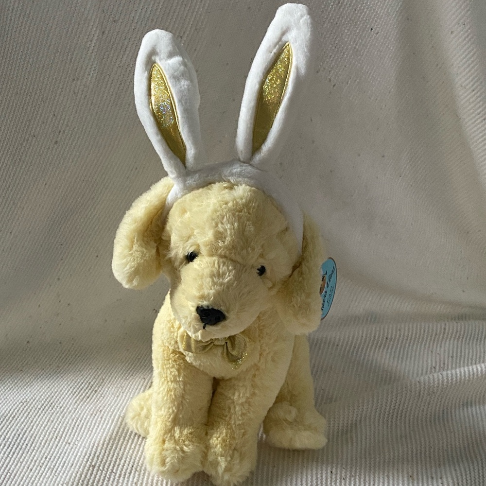 FAO Schwarz dog plush